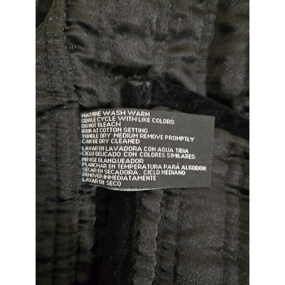 Weatherproof Garment Co Vest Women Large Black High Collar Sleeveless - Picture 7 of 10